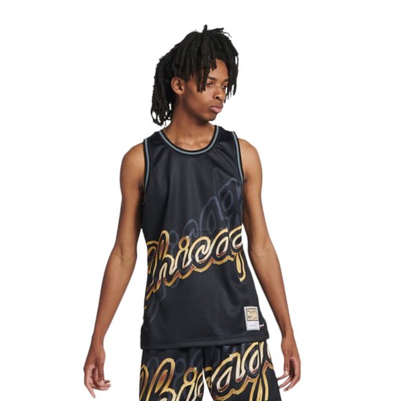 Mitchell & Ness Black and Gold Tank Top - Picture 2 of 6